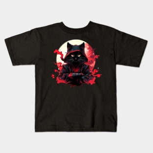 neko cat Kids T-Shirt